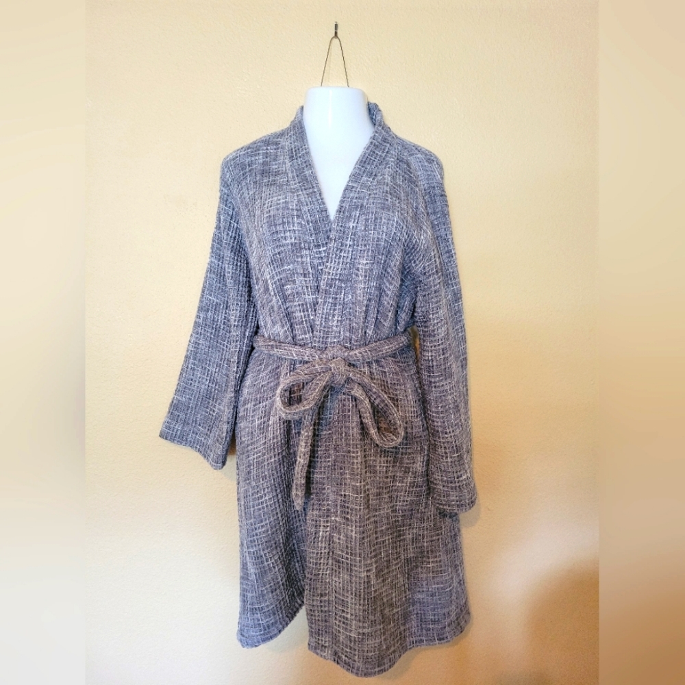 Parachute Waffle Robe Grey Medium